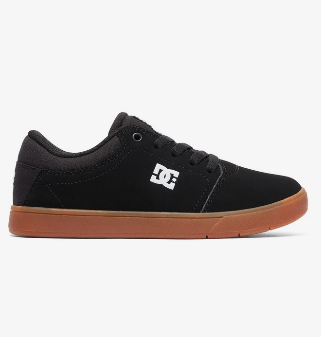 dcshoes, Crisis - Baskets pour garçon, BLACK/GUM (bgm) 0 Crisis - Baskets pour garçon Noir ADBS100209 DC Shoes