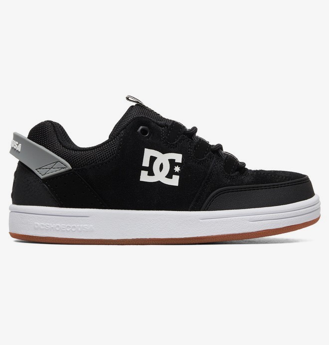 dcshoes, Syntax - Baskets pour Garçon, BLACK/GREY (blg) 0 Syntax - Baskets pour Garçon Noir ADBS100257 DC Shoes