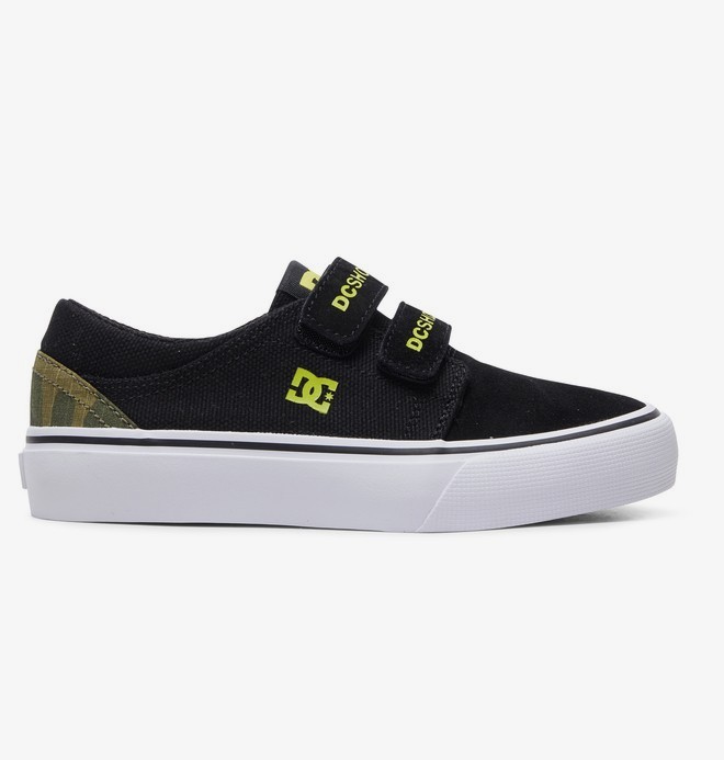 dcshoes, Trase V TX SE - Shoes for Kids, BLACK/YELLOW (by0) 0 Trase V TX SE - Shoes for Kids Black ADBS300254 DC Shoes