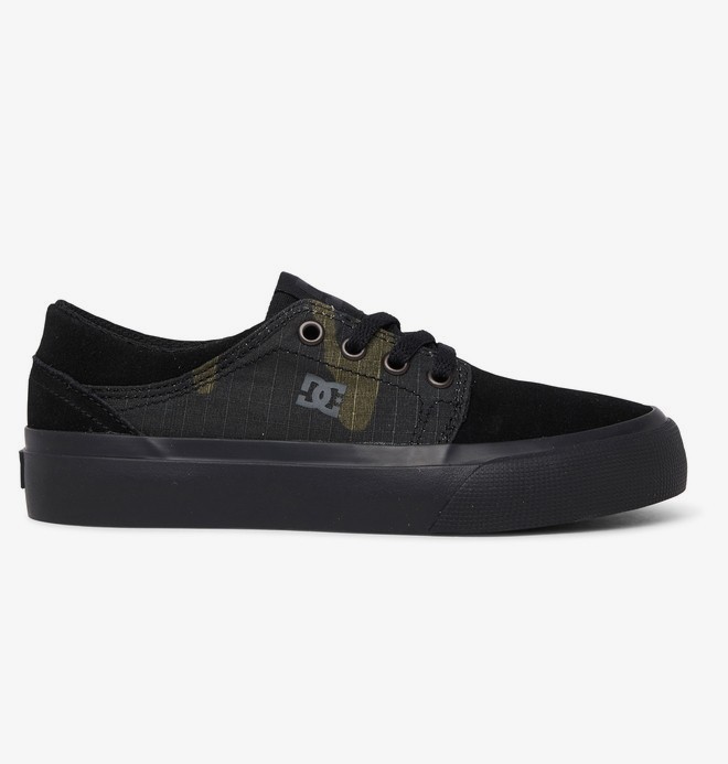 dcshoes, Trase SE - Baskets pour garçon, BLACK CAMO (blo) 0 Trase SE - Baskets pour garçon Noir ADBS300264 DC Shoes