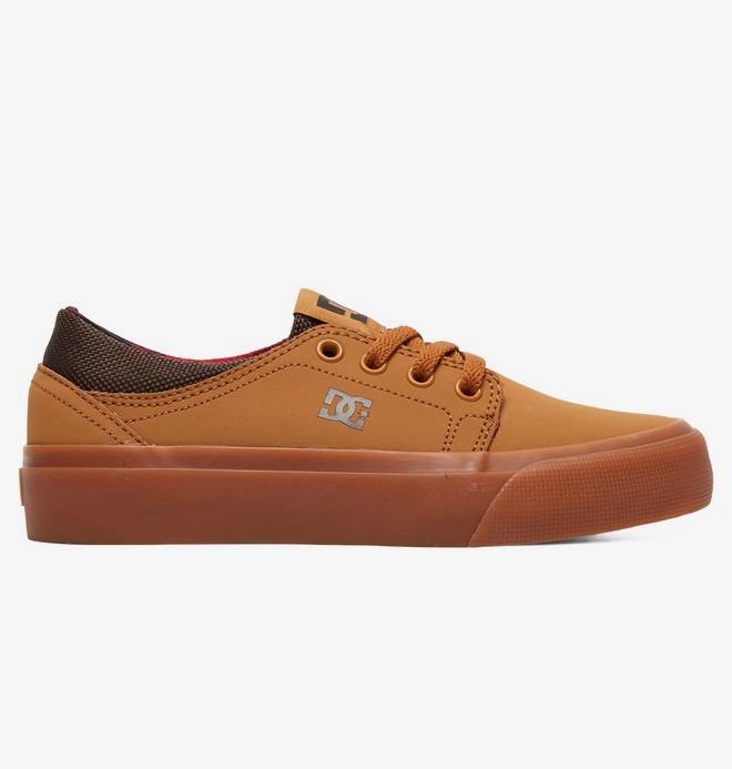 dcshoes, Trase SE - Baskets pour garçon, WHEAT (we9) 0 Trase SE - Baskets pour garçon Beige ADBS300264 DC Shoes