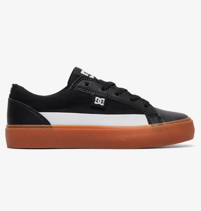 dcshoes, Lynnfield - Zapatillas para Chicos, BLACK/WHITE/GUM (bw6) 0 Lynnfield - Zapatillas para Chicos Negro ADBS300337 DC Shoes