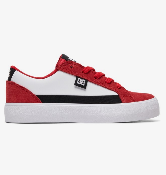 dcshoes, Lynnfield - Baskets pour garçon, RED/BLACK/WHITE (xrkw) 0 Lynnfield - Baskets pour garçon Rouge ADBS300337 DC Shoes