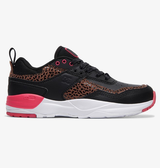 dcshoes, Women's E.Tribeka SE - Shoes, CHEETAH PRINT (che) 0 Women's E.Tribeka SE - Shoes Orange ADJS200015 DC Shoes