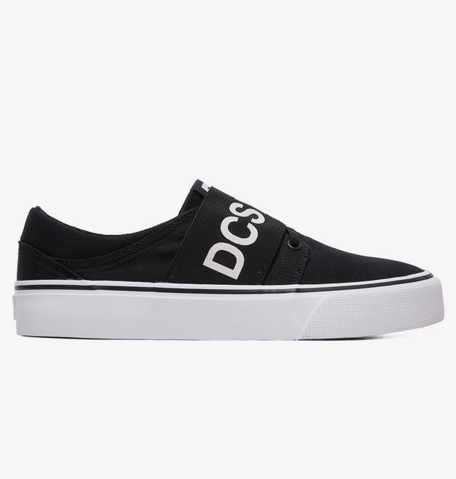 dcshoes, Trase TX SE - Chaussures pour Femme, BLACK/WHITE (bkw) 0 Trase TX SE - Chaussures pour Femme Noir ADJS300080 DC Shoes
