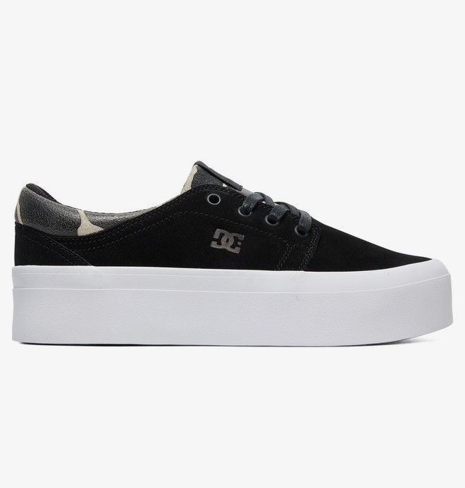 dcshoes, Trase Platform SE - Zapatillas para Mujer, BLACK/TAN (bt0) 0 Trase Platform SE - Zapatillas para Mujer Negro ADJS300187 DC Shoes