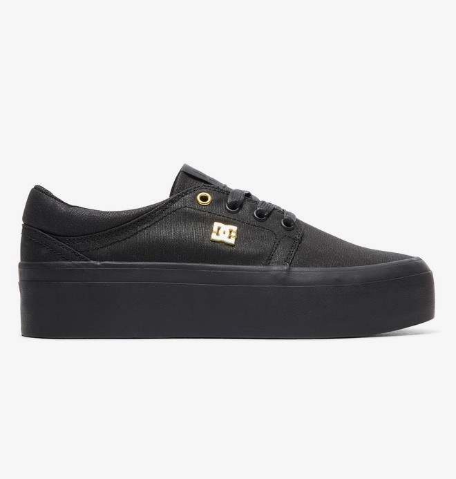 dcshoes, Trase Platform TX SE - Zapatillas para Mujer, BLACK/BLACK (bb2) 0 Trase Platform TX SE - Zapatillas para Mujer Negro ADJS300196 DC Shoes