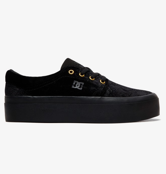 dcshoes, Trase Platform TX SE - Zapatillas para Mujer, BLACK (bl0) 0 Trase Platform TX SE - Zapatillas para Mujer Negro ADJS300196 DC Shoes