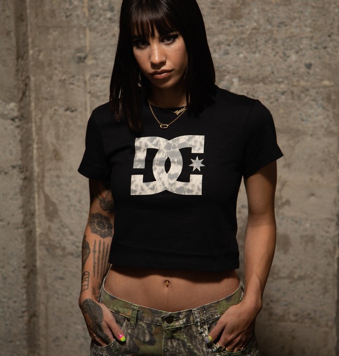 Star - Cropped T-Shirt for Women  ADJZT03029