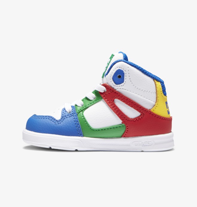 rainbow dc high tops