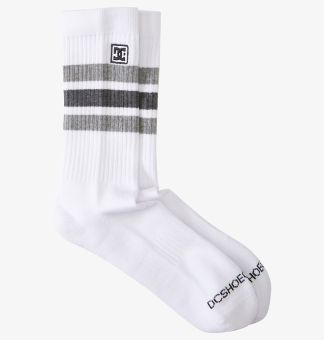 DC Stripe 2 Pack - Crew Socks for Men  ADYAA03142