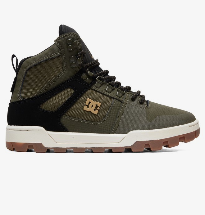 dcshoes, Pure WNT - Botas impermeables para Hombre, OLIVE/BLACK (ob2) 0 Pure WNT - Botas impermeables para Hombre Verde ADYB100006 DC Shoes
