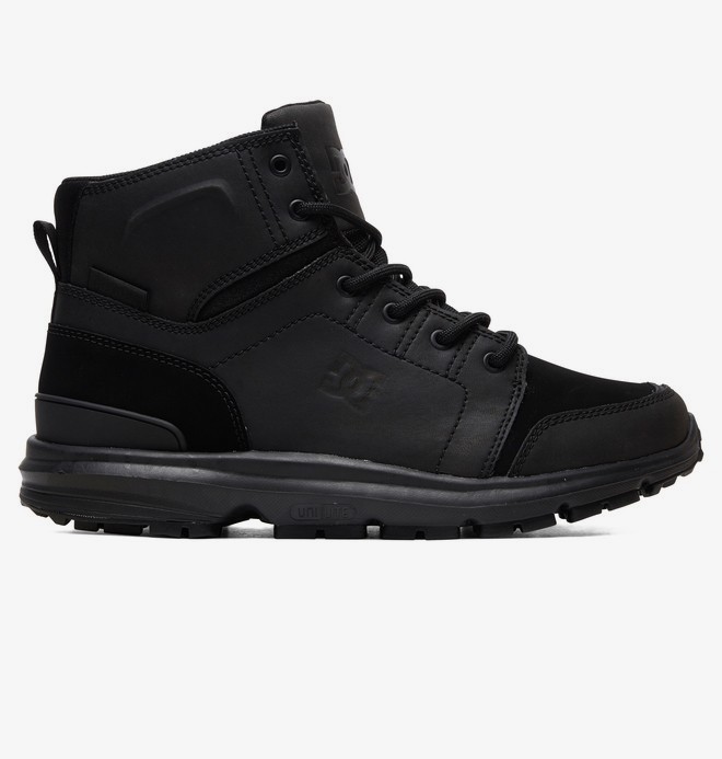 dcshoes, Torstein - Leather Winter Boots, BLACK/BLACK/BLACK (3bk) 0 Torstein - Leather Winter Boots Black ADYB700026 DC Shoes