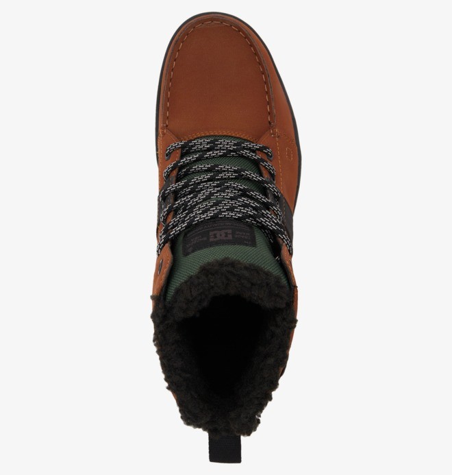 Woodland Leather Lace-up Winter Boots for Men  ADYB700033