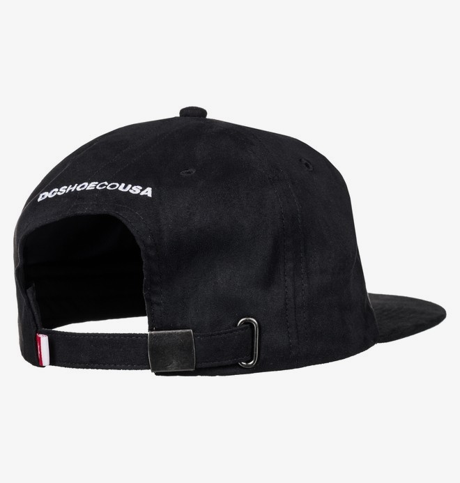 men faux suede cap