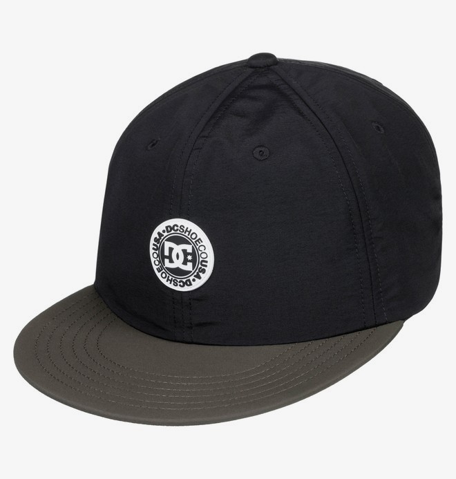 dcshoes, Fountains - Snapback Cap for Men, BLACK (kvj0) 0 Fountains - Snapback Cap for Men Black ADYHA03641 DC Shoes