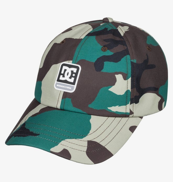 dcshoes, Camolit - Gorra ajustable para Hombre, CAMO (grw6) 0 Camolit - Gorra ajustable para Hombre Verde ADYHA03643 DC Shoes