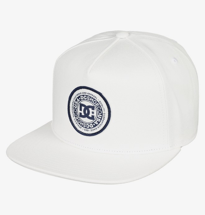 dcshoes, Cresty - Gorra ajustable para Hombre, ANTIQUE WHITE (wcl0) 0 Cresty - Gorra ajustable para Hombre Blanco ADYHA03646 DC Shoes