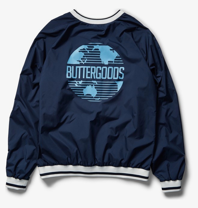 DC X Butter Goods Knick Windbreaker Sweatshirt for Men ADYJK03067