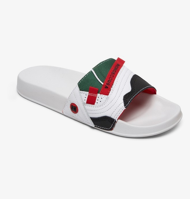 Williams Slide Leather Sliders for Men 3613375209427 DC Shoes