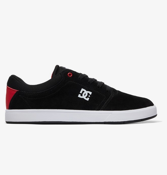 dcshoes, Crisis - Zapatos para Hombre, BLACK/RED/WHITE (xkrw) 0 Crisis - Zapatos para Hombre Negro ADYS100029 DC Shoes