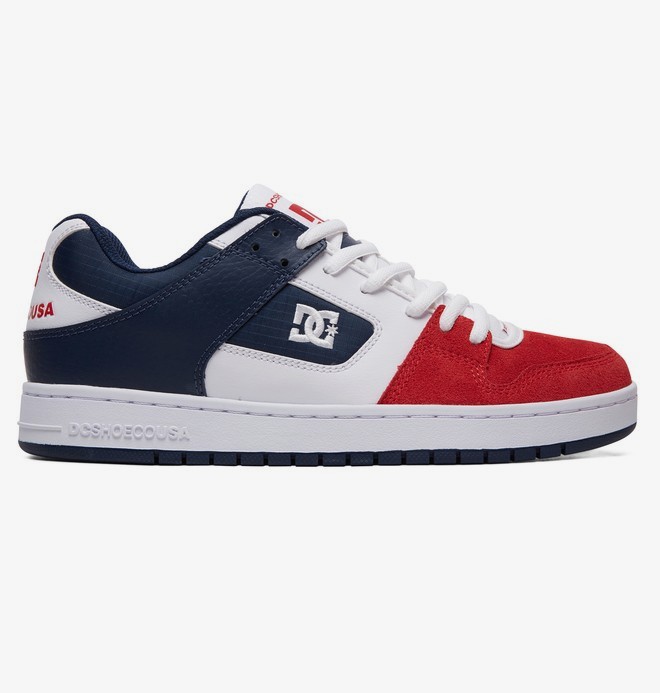 dcshoes, Manteca - Zapatos para Hombre, WHITE/NAVY/RED (wnr) 0 Manteca - Zapatos para Hombre Blanco ADYS100177 DC Shoes