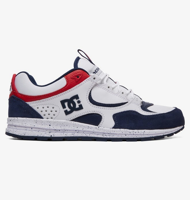 dcshoes, Kalis Lite SE - Zapatos para Hombre, WHITE/RED/BLUE (xwrb) 0 Kalis Lite SE - Zapatos para Hombre Blanco ADYS100382 DC Shoes
