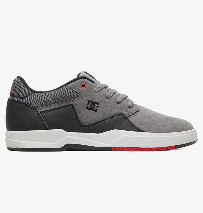 dcshoes, Barksdale - Shoes, GREY/BLACK/RED (xskr) 0 Barksdale - Shoes Grey ADYS100472 DC Shoes