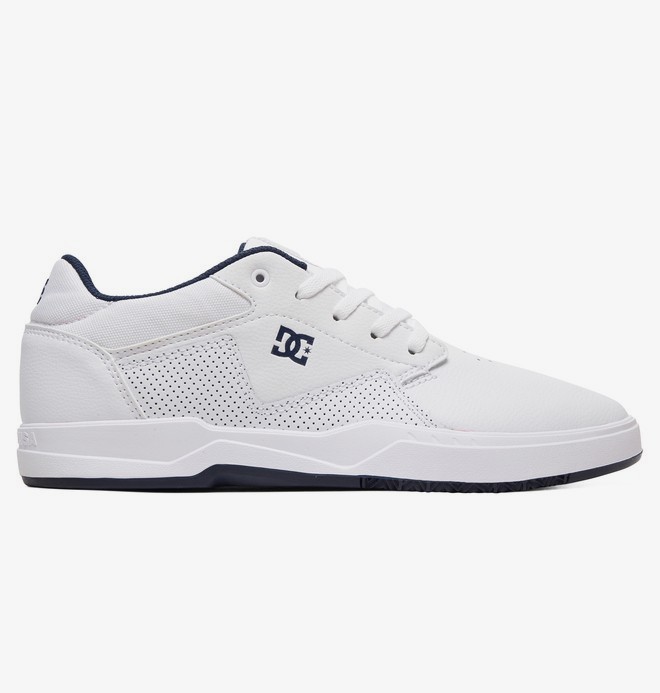 dcshoes, Barksdale - Zapatillas para Hombre, WHITE/RED/BLUE (xwrb) 0 Barksdale - Zapatillas para Hombre Blanco ADYS100472 DC Shoes