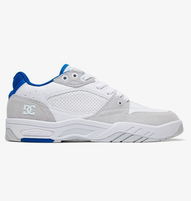 dcshoes, Maswell - Zapatillas para Hombre, WHITE/GREY/BLUE (hyb) 0 Maswell - Zapatillas para Hombre Blanco ADYS100473 DC Shoes