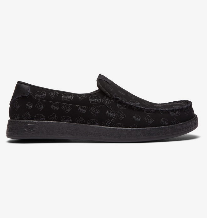 dc villain shoes leather