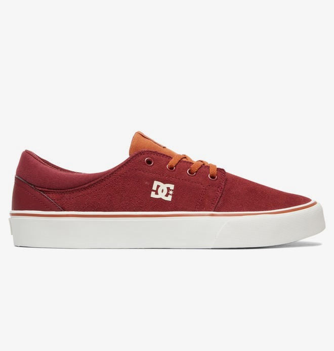 dcshoes, Trase SD - Zapatos, BURGUNDY/TAN (bt3) 0 Trase SD - Zapatos Rojo ADYS300172 DC Shoes