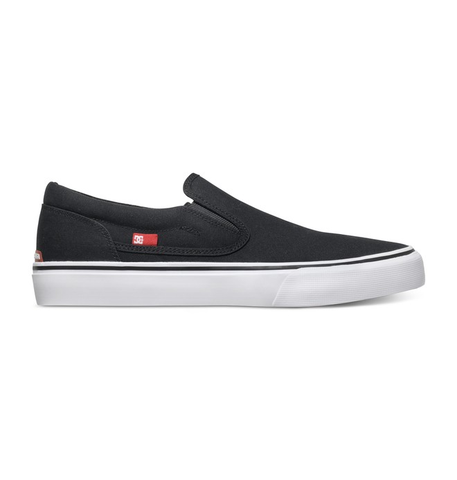 dcshoes, Trase - Chaussures slip-On, BLACK/WHITE (bkw) 0 Trase - Chaussures slip-On ADYS300184 DC Shoes