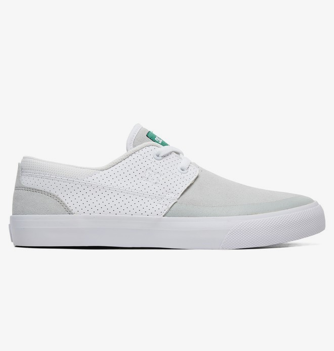 dcshoes, Wes Kremer 2 S - Skate Schuhe für Männer, WHITE/GREEN (wgn) 0 Wes Kremer 2 S - Skate Schuhe für Männer Weiss ADYS300241 DC Shoes