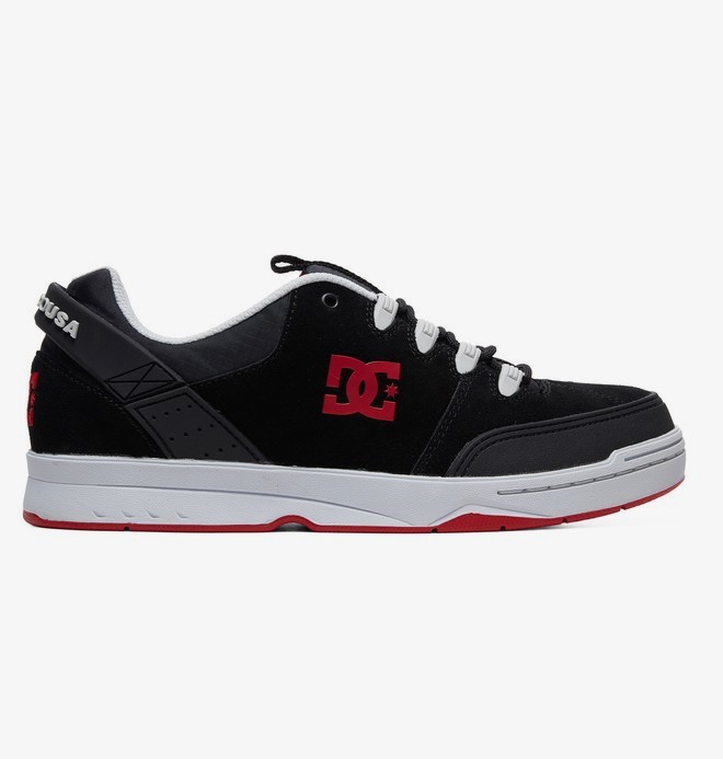 dcshoes, Syntax - Baskets pour Homme, BLACK/GREY/RED (xksr) 0 Syntax - Baskets pour Homme Noir ADYS300290 DC Shoes
