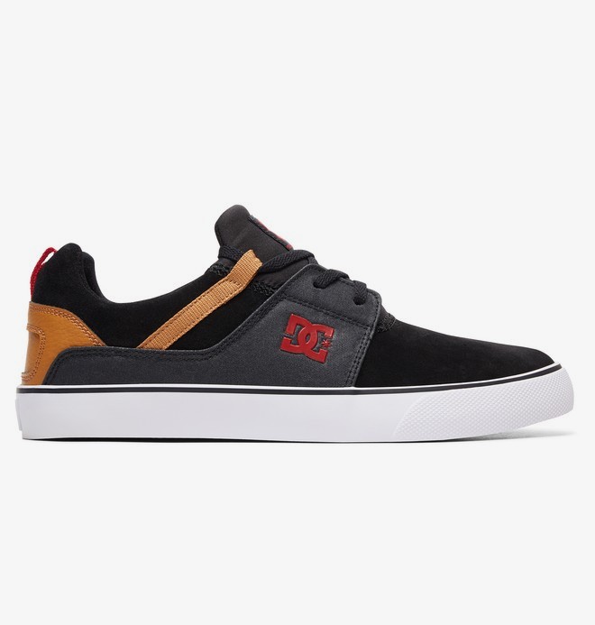 dcshoes, Heathrow Vulc - Shoes for Men, BLACK/CAMEL (bc1) 0 Heathrow Vulc - Shoes for Men Black ADYS300443 DC Shoes
