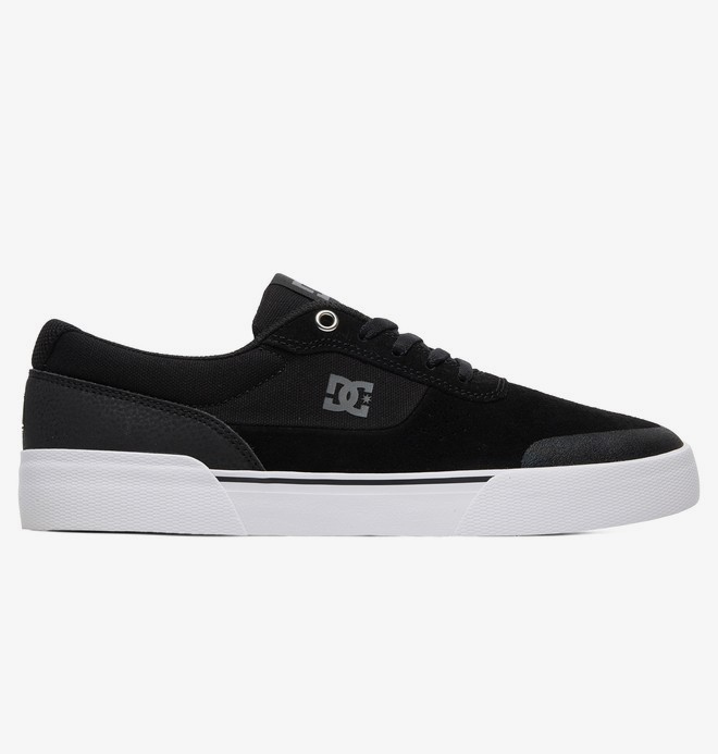 dcshoes, Switch Plus - Chaussures pour Homme, BLACK/WHITE/BLACK (bwb) 0 Switch Plus - Chaussures pour Homme Noir ADYS300566 DC Shoes