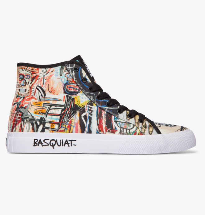 dc shoes x basquiat