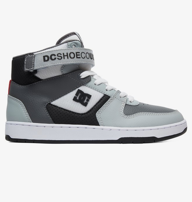 dcshoes, Pensford - Chaussures montantes pour Homme, WHITE/GREY/BLACK (wg2) 0 Pensford - Chaussures montantes pour Homme Blanc ADYS400038 DC Shoes
