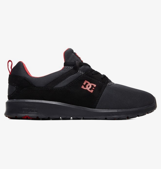 dcshoes, Heathrow - Zapatillas para Hombre, BATTLESHIP/BLACK (bbk) 0 Heathrow - Zapatillas para Hombre Gris ADYS700071 DC Shoes