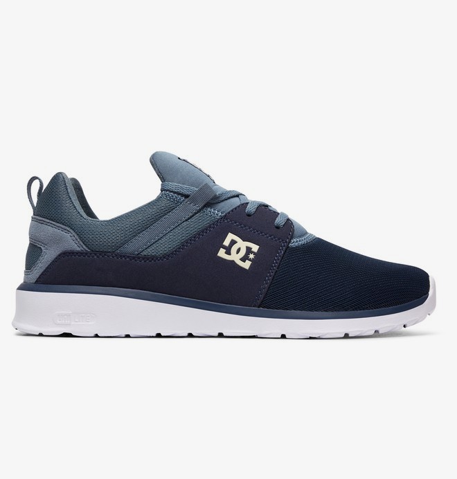 dcshoes, Heathrow - Baskets pour Homme, NAVY/KHAKI (nkh) 0 Heathrow - Baskets pour Homme Bleu ADYS700071 DC Shoes