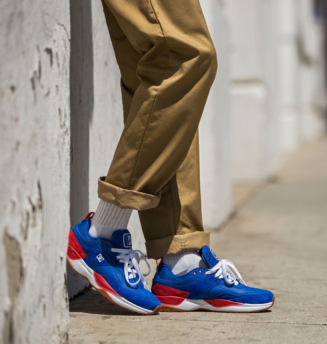 dcshoes, E.Tribeka - Schoenen voor Heren, ROYAL/TRUE RED (re6) 0 E.Tribeka - Schoenen voor Heren Blue ADYS700173 DC Shoes