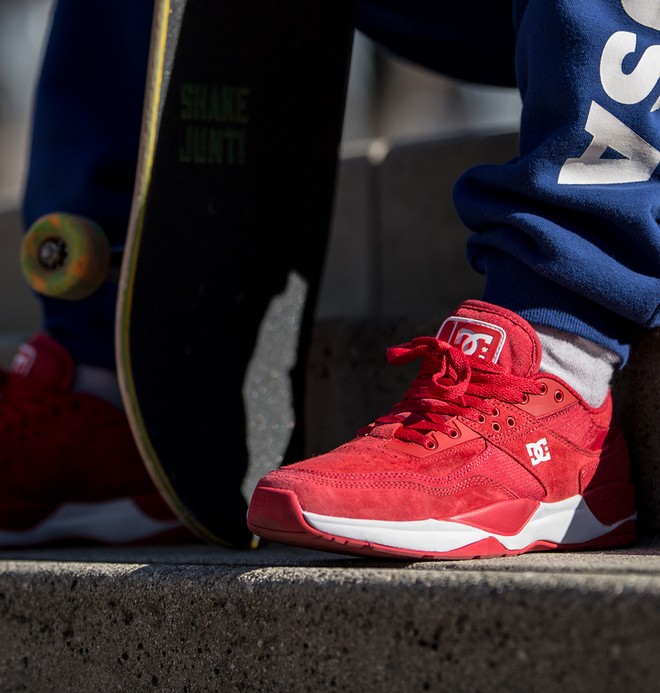 dcshoes, E.Tribeka - Baskets pour Homme, RED (red) 0 E.Tribeka - Baskets pour Homme Rouge ADYS700173 DC Shoes