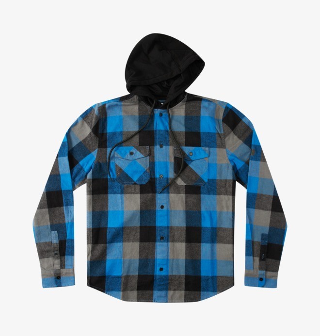 Ruckus Ed - Long Sleeve Hooded Shirt for Men  ADYWT03093