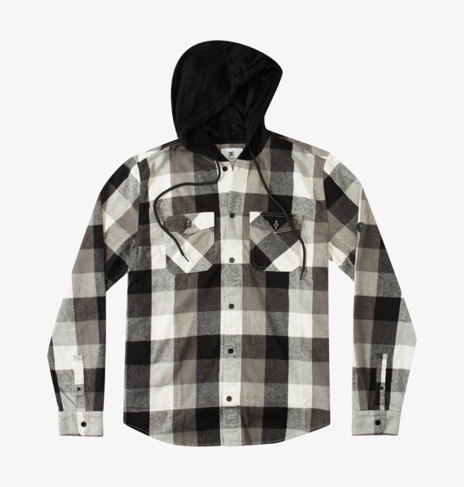 Ruckus Ed - Long Sleeve Hooded Shirt for Men  ADYWT03093