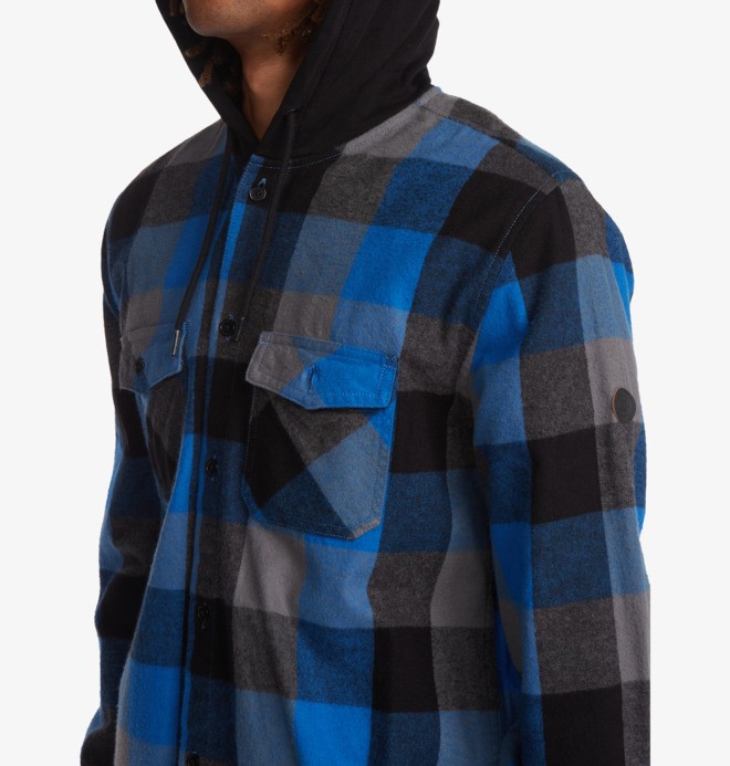Ruckus Ed - Long Sleeve Hooded Shirt for Men  ADYWT03093