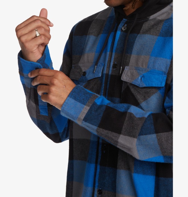 Ruckus Ed - Long Sleeve Hooded Shirt for Men  ADYWT03093