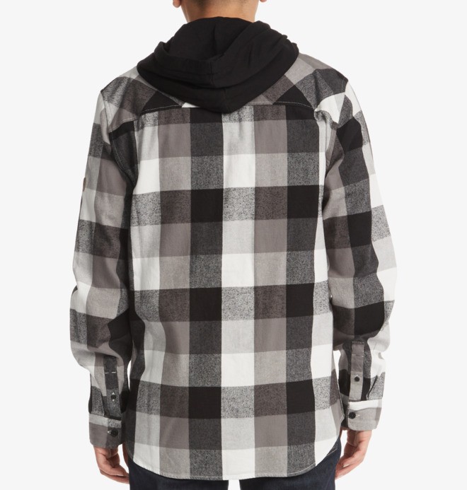 Ruckus Ed - Long Sleeve Hooded Shirt for Men  ADYWT03093