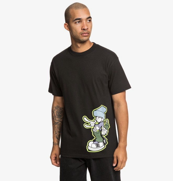 dcshoes, B-Boy - Tee für Männer, BLACK (kvj0) 0 B-Boy - Tee für Männer Schwarz ADYZT04530 DC Shoes