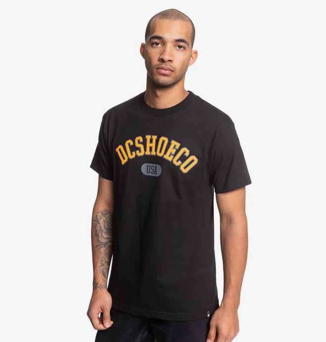 dcshoes, Arched - T-shirt pour Homme, BLACK (kvj0) 0 Arched - T-shirt pour Homme Noir ADYZT04593 DC Shoes